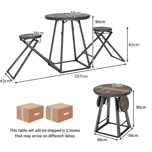 Modern round table - round,