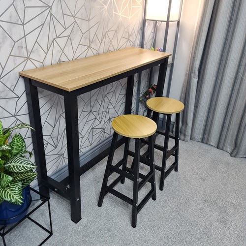 Breakfast bar table and - bar, stools