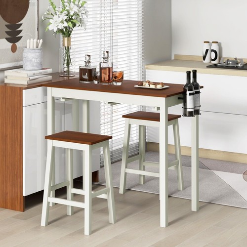 Piece bar table and stool - 3-piece,