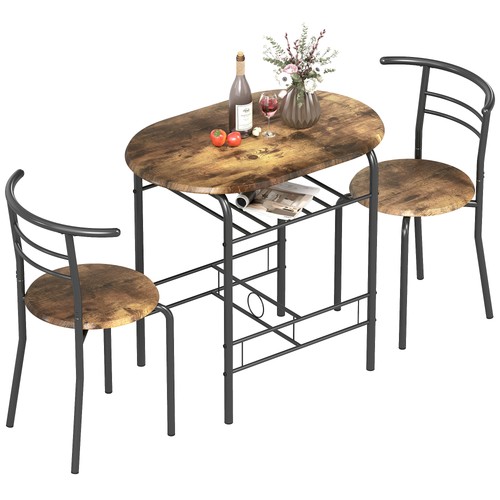 Homcom breakfast bar table and - table,