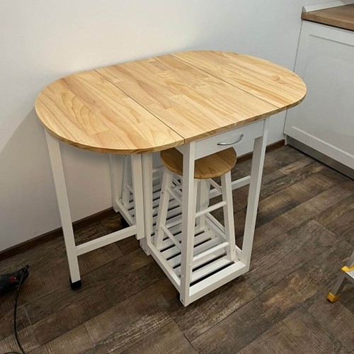 Breakfast bar table and - bar, stools
